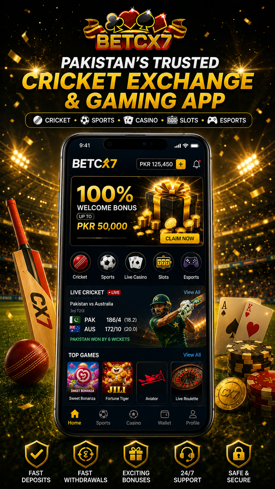 BetCX7 app screenshot 11