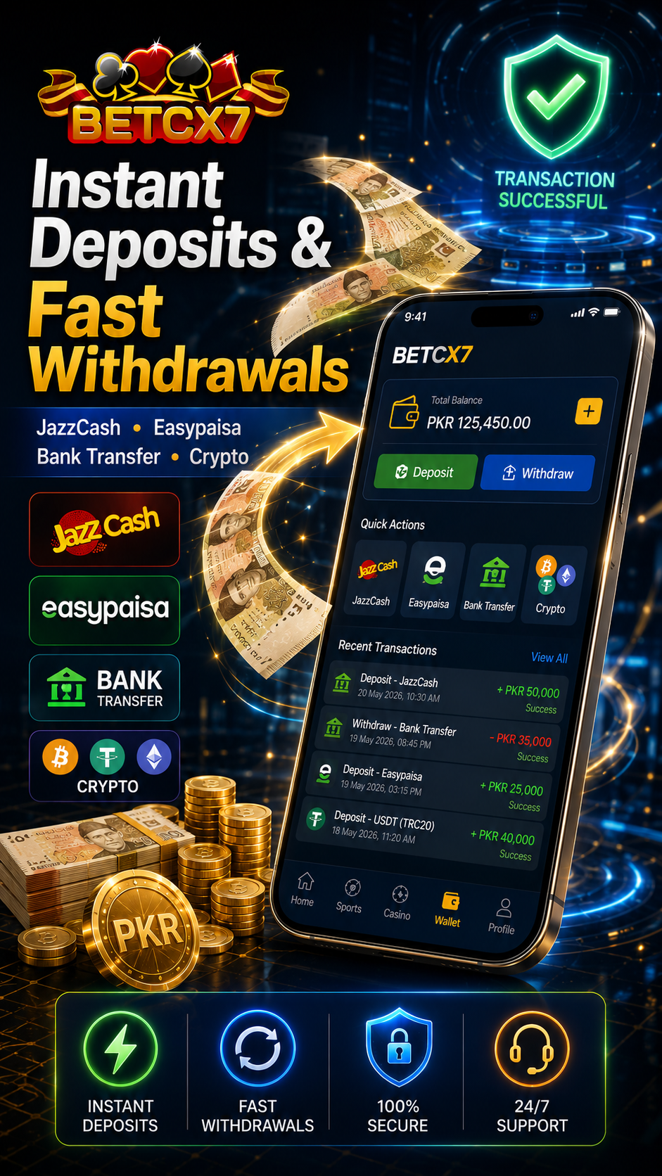 BetCX7 app screenshot 4