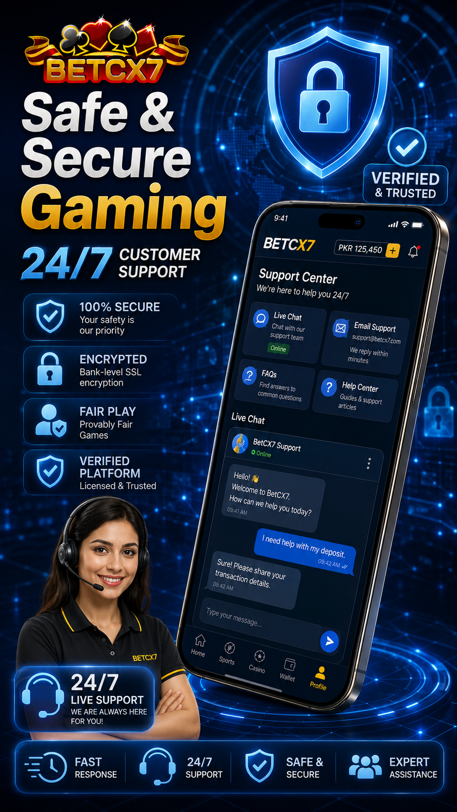 BetCX7 app screenshot 8