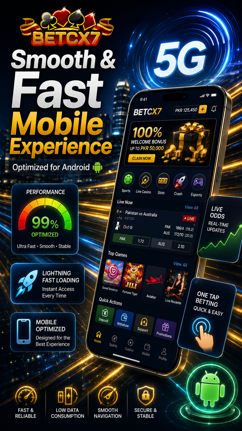 BetCX7 app screenshot 9